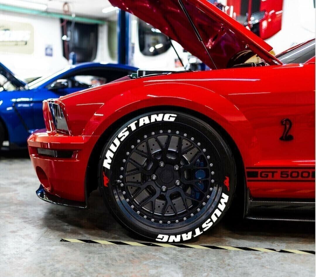Mustang Tire Stickers product photograph