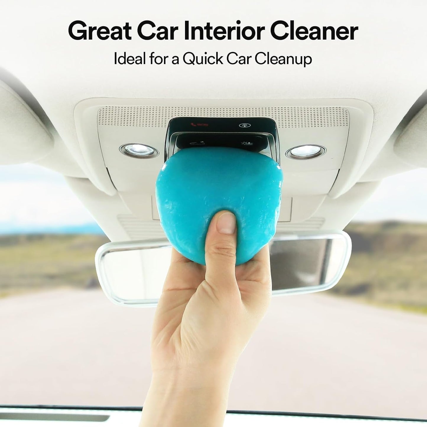 Reusable Car Cleaning Gel for Interior Detailing & Dust Removal