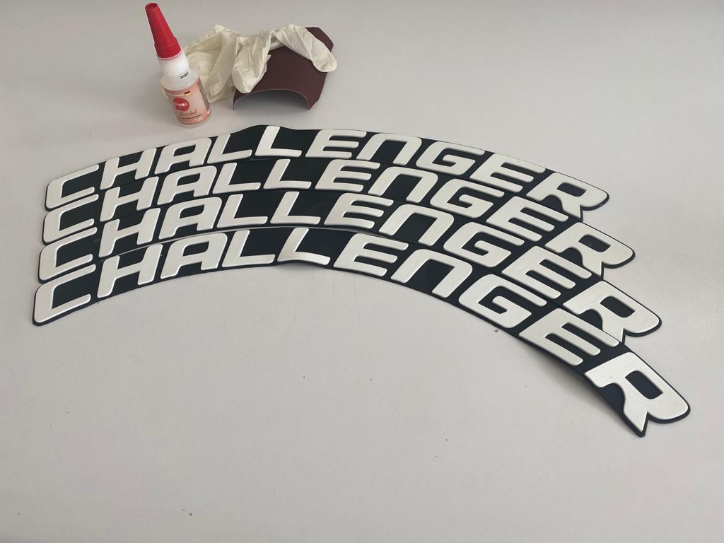 Challenger Tire Stickers product photograph