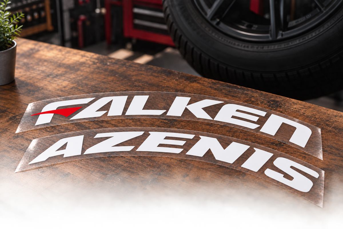 Falken Azenis Tire Stickers product photograph