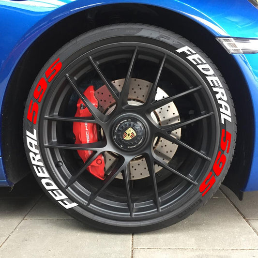 Federal 595 Tire Stickers product photograph