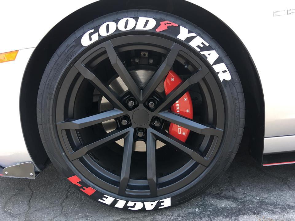 Good Year Eagle F1 Tire Stickers product photograph