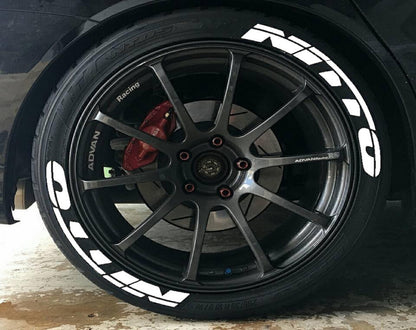 Nitto Tire Stickers product photograph