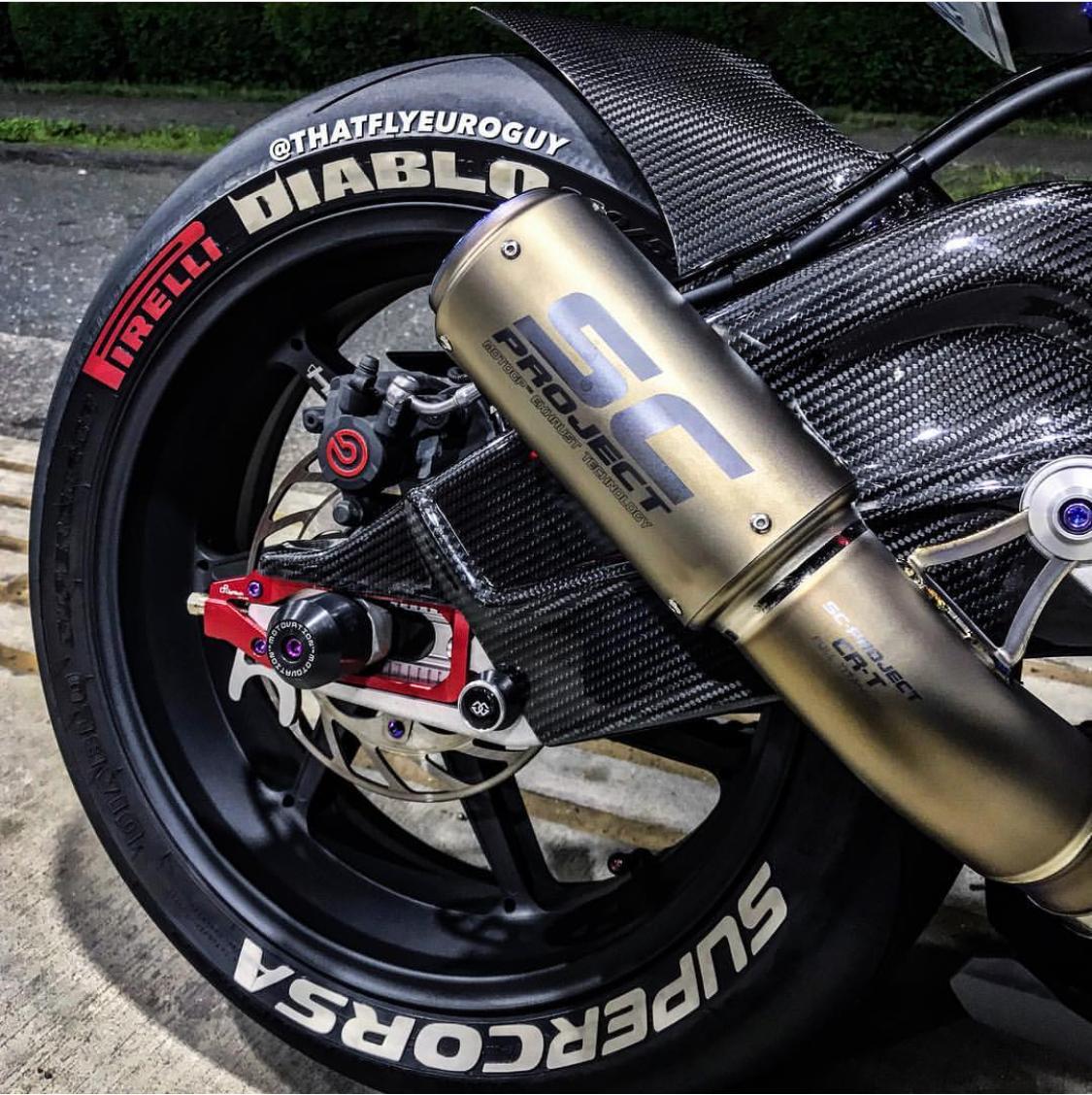 Pirelli Diablo Supercorsa Tire Stickers product photograph