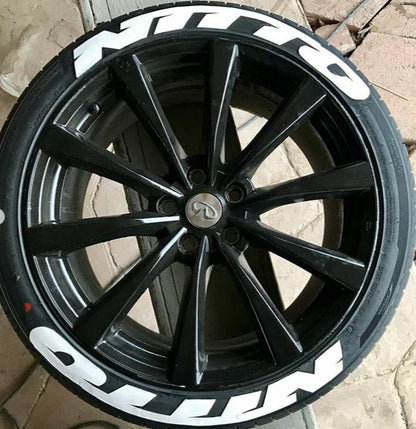 Nitto Tire Stickers product photograph