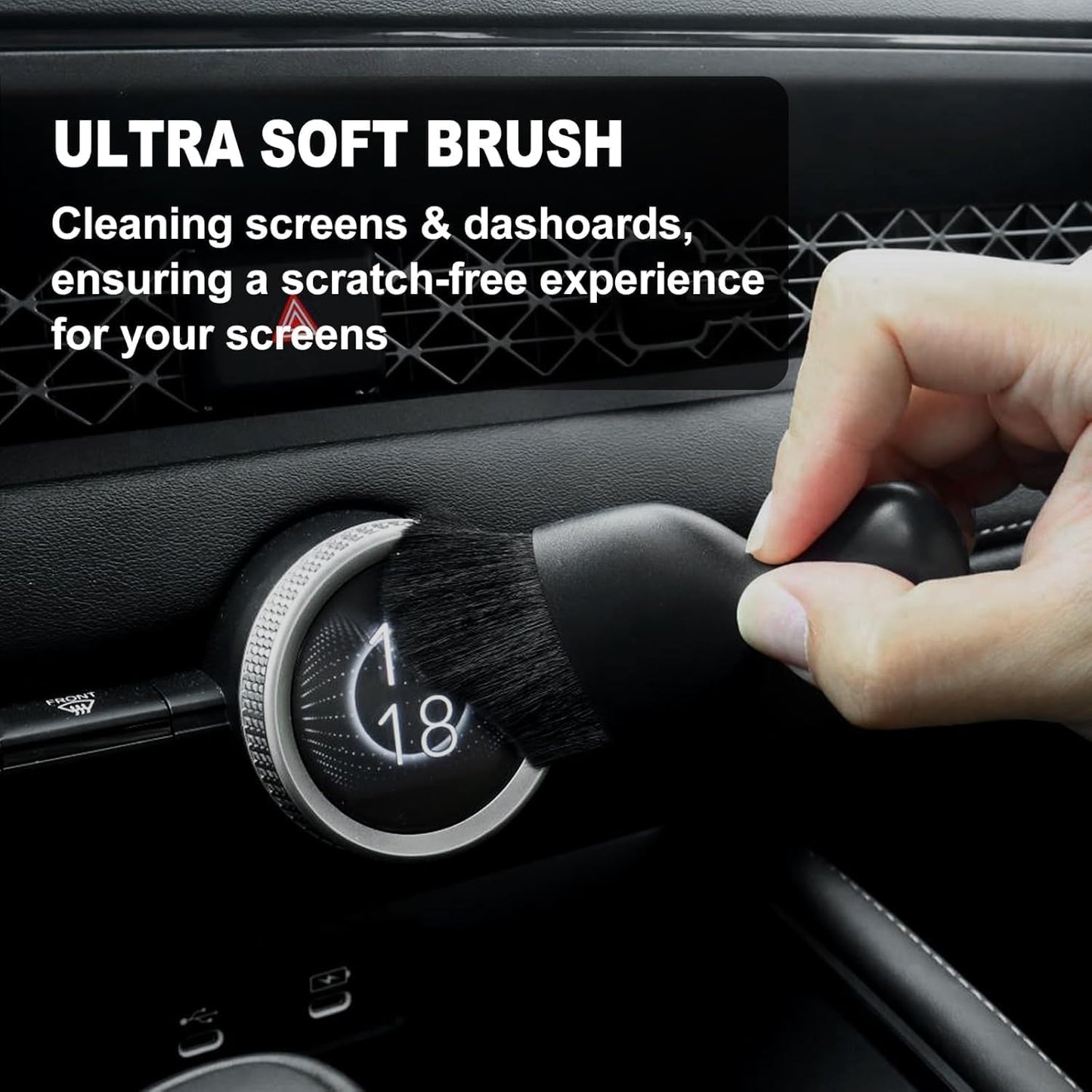 7-Piece Car Detailing Brush & Interior Cleaning Kit