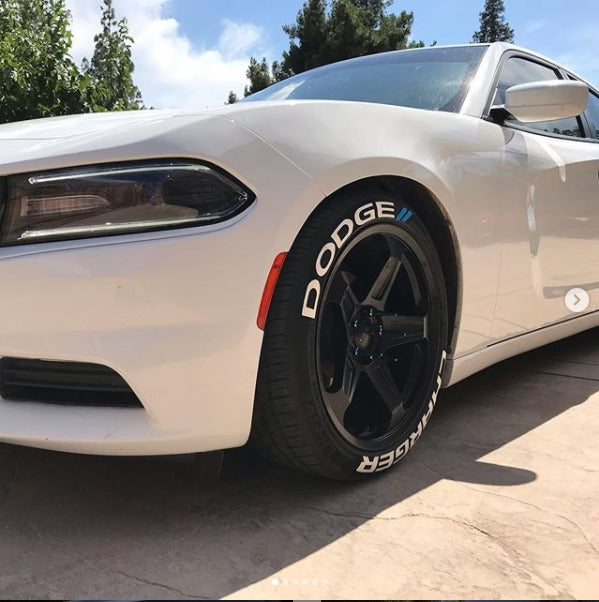 Dodge Charger Tire Stickers product photograph