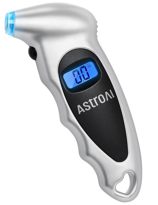 Digital Tire Pressure Gauge with Backlit Display – 0–150 PSI