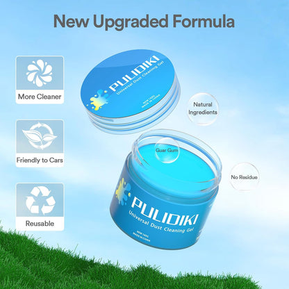 Reusable Car Cleaning Gel for Interior Detailing & Dust Removal