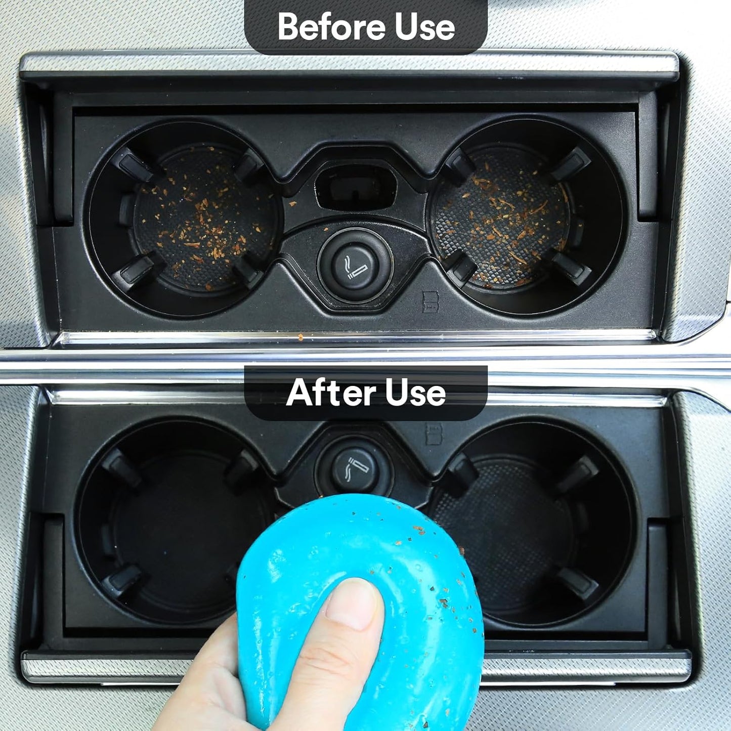 Reusable Car Cleaning Gel for Interior Detailing & Dust Removal