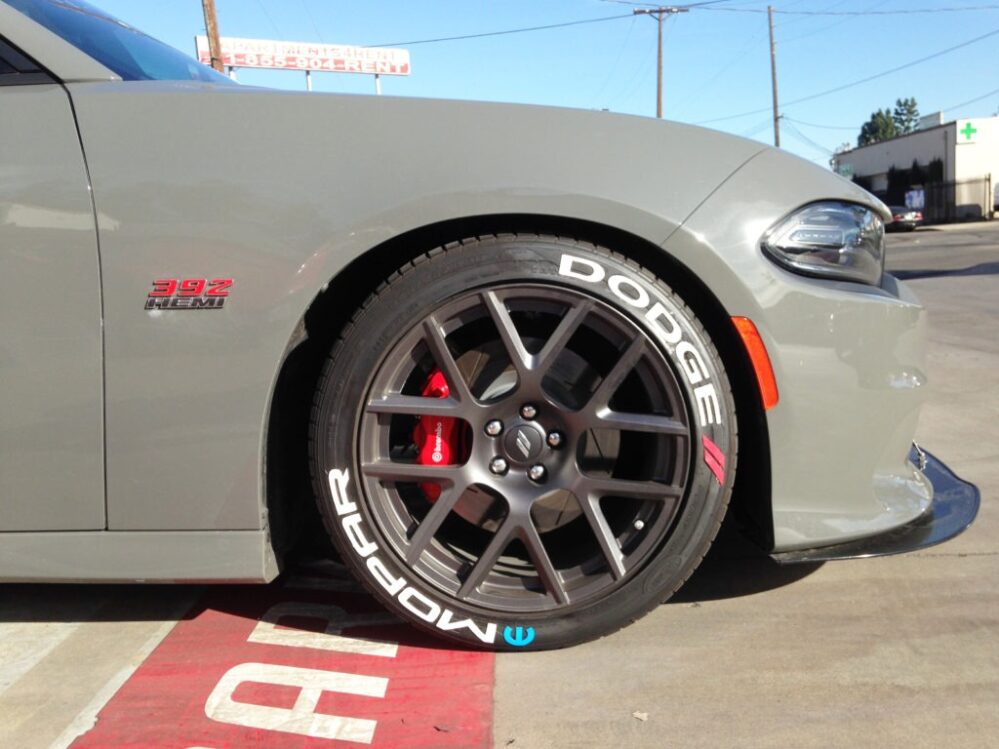 Dodge Mopar Tire Stickers product photograph