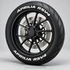 Aprilia RSV4 Motorcycle Tire Stickers