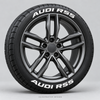 Audi RS5 Tire Stickers