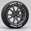 BMW M3 Tire Stickers
