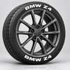 BMW Z4 Tire Stickers