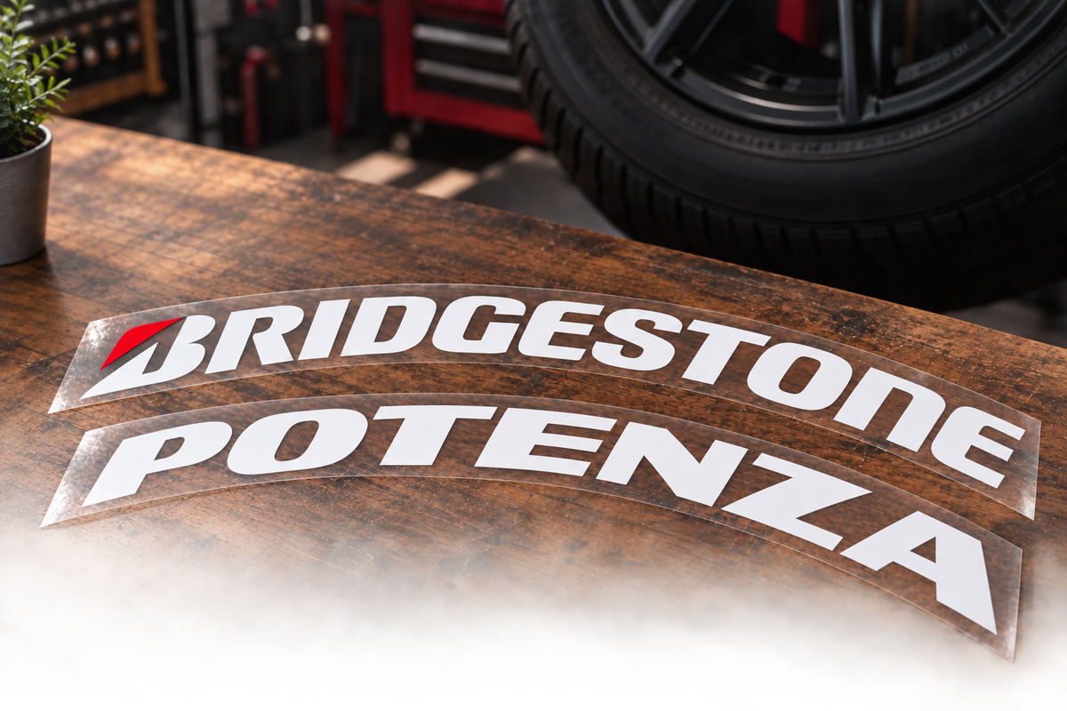 Bridgestone Potenza Tire Stickers product photograph