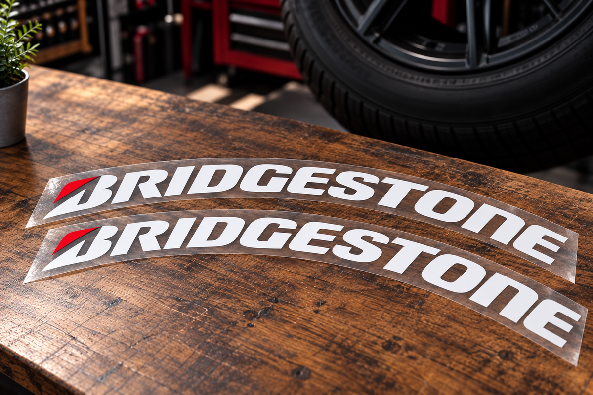 Bridgestone Tire Stickers product photograph