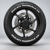 Ducati Panigale V4 Motorcycle Tire Stickers