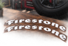 Firestone Tire Stickers