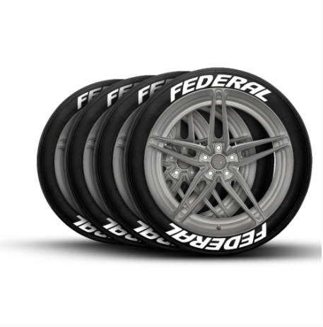 Federal Tire Stickers