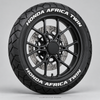 Honda Africa Twin Motorcycle Tire Stickers