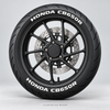 Honda CB650R Motorcycle Tire Stickers