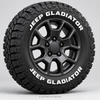 Jeep Gladiator Tire Stickers