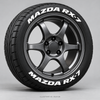 Mazda RX-7 Tire Stickers