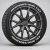 Mercedes-AMG C63 Tire Stickers