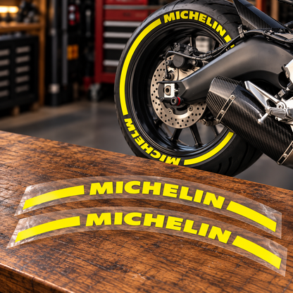 Michelin Motorcycle Tire Stickers product photograph