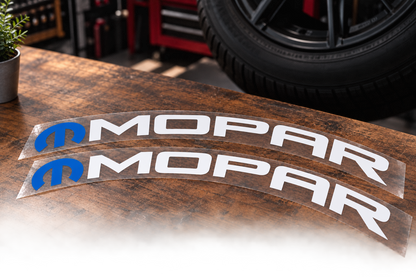 Mopar Tire Stickers product photograph