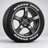 Nissan 350Z Tire Stickers