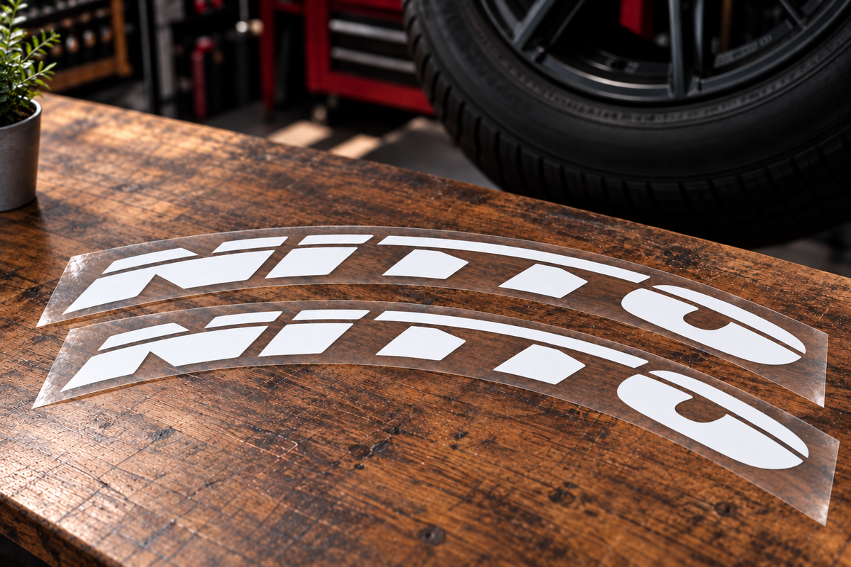 Nitto Tire Stickers product photograph