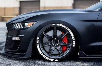 Mustang GT Tire Stickers
