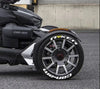 Can-Am Ryker Tire Stickers