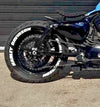 Harley Davidson Motorcycle Tire Stickers
