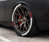 Supercharged Tire Stickers