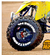 LTZ 400 ATV Tire Stickers