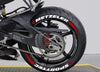 Metzeler Sportec Motorcycle Tire Stickers