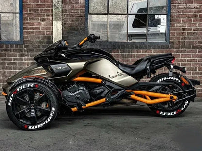 Can-Am Spyder Tire Stickers