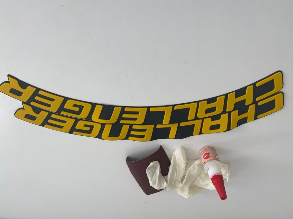 Challenger Tire Stickers product photograph