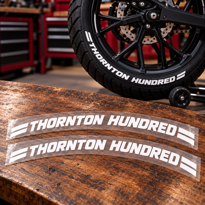 Thornton Hundred Motorcycle Tire Stickers product photograph