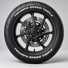 Triumph Speed Triple Motorcycle Tire Stickers