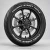 Triumph Street Triple Motorcycle Tire Stickers