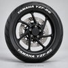 Yamaha YZF-R6 Motorcycle Tire Stickers
