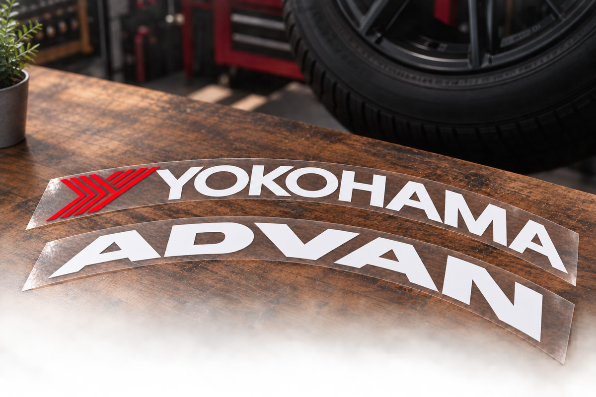Yokohama Advan Tire Stickers product photograph